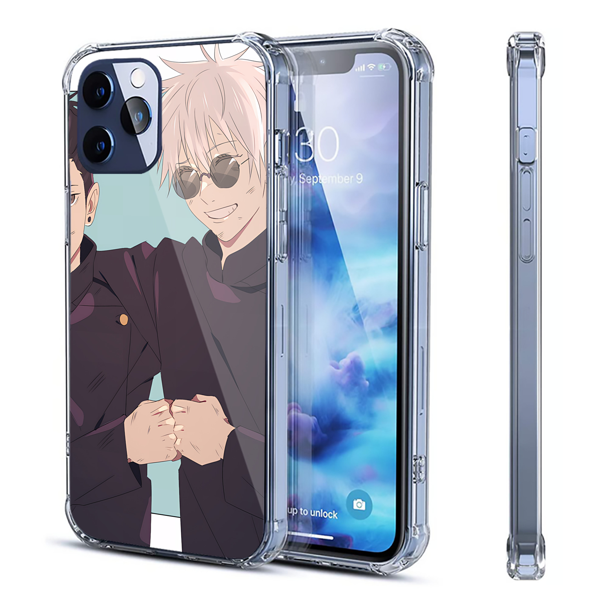（画像用） SPY×FAMILY间谍家家酒 【iPhone 12シリーズ対応】透明スマホケース（クリアソフトケース）